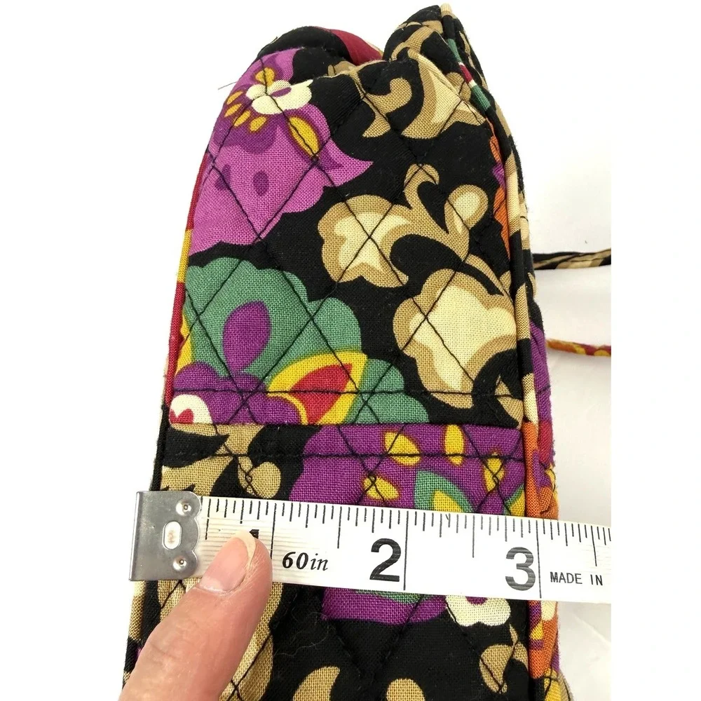Vera Bradley Frannie Crossbody Suzani Quilted Cottage Core Retired Pattern New